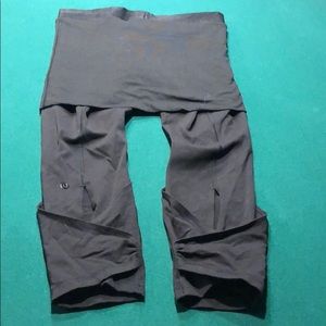 Yoga pants with built in skirt lulu lemons